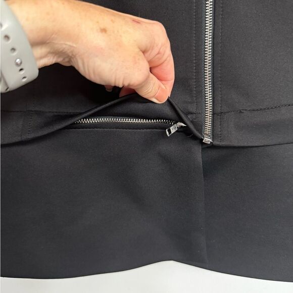 Isaac Mizrahi New York Black Blazer Jacket Size 8 - Picture 3 of 10